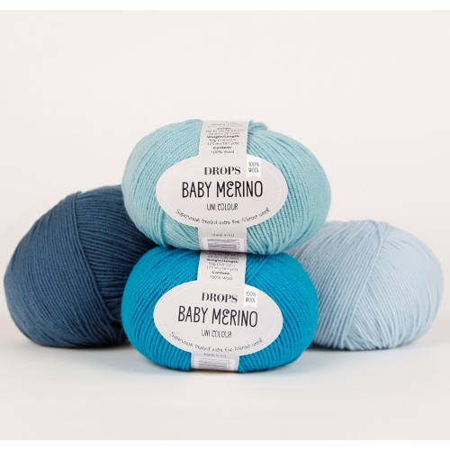 Baby Merino Uni Colour
